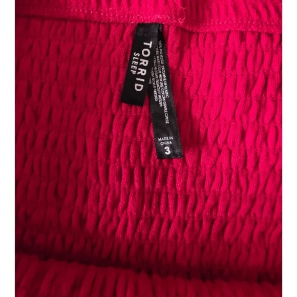 Torrid Smocked Strapless Cover-Up Mini Dress - Picture 9 of 9